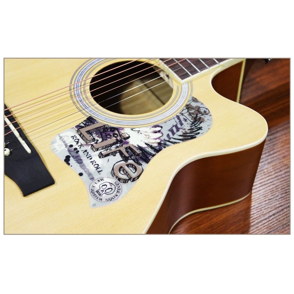 Miếng Dán Chống Trầy đàn Guitar - Hoạ tiết mềm mại - Cá tính