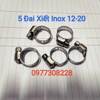5 chiếc đai xiết cổ dê inox