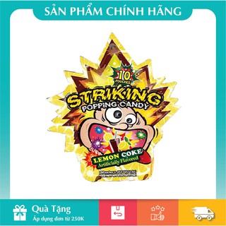[HÀNG CHÍNH HÃNG] KẸO NỔ STRIKING VỊ COLA CHANH 15G