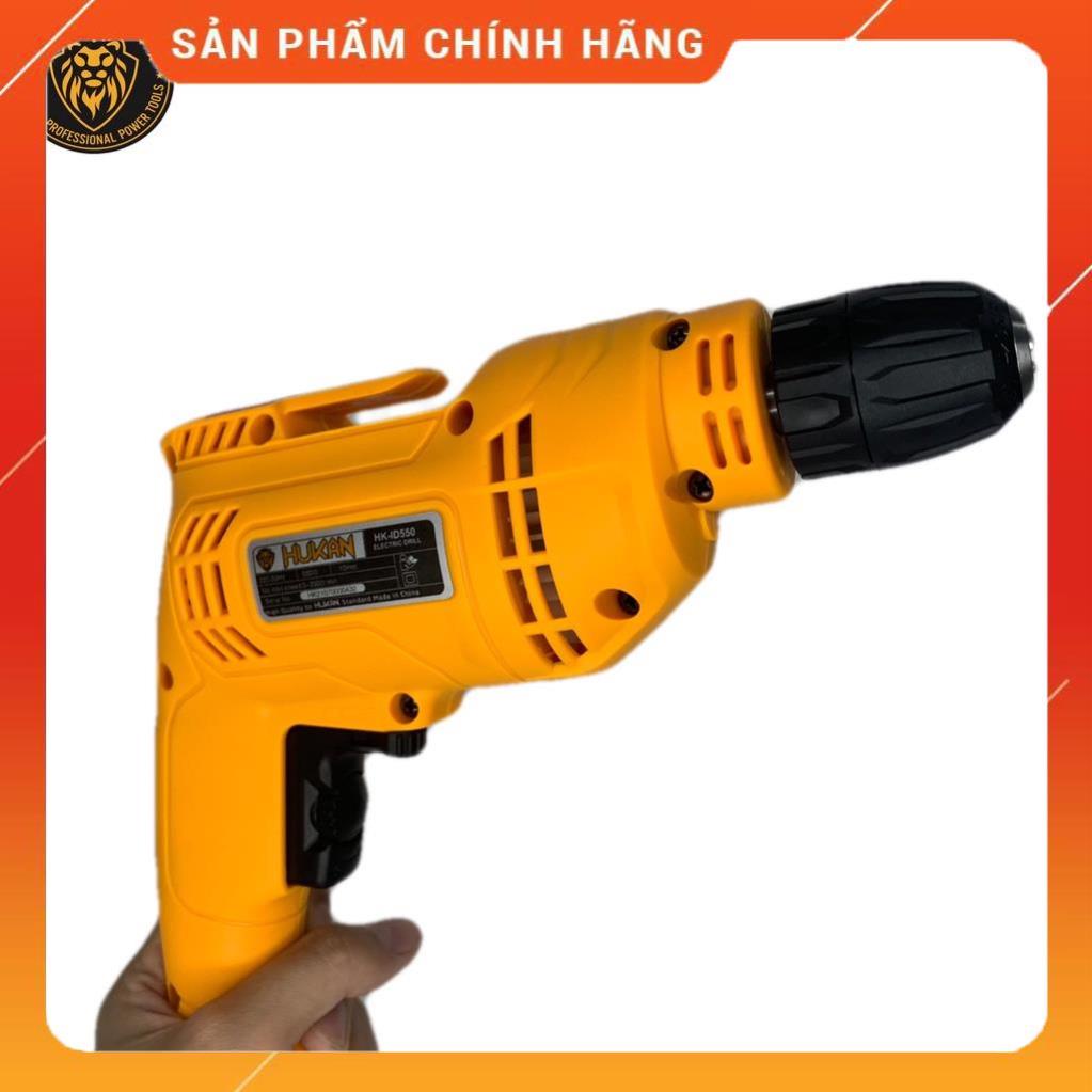 Máy Khoan Điện 10Ly HUKAN ID-550 Có Đảo Chiều, Điều Chỉnh Tốc Độ