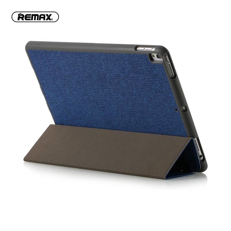 Bao da Remax cho iPad Air 4 10.9’ 2020, iPad Pro 11 2020 Lưng dẻo bao vải có khay để bút