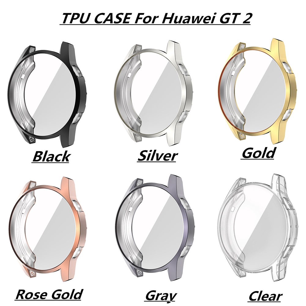 Ốp Bảo Vệ Bằng TPU Mềm Cho Đồng Hồ Huawei Watch GT2 46mm Sự Bảo Vệ