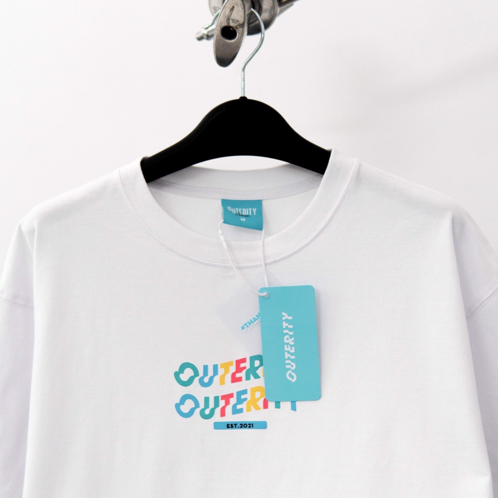 Áo Color Picker Tee White OUTERITY ORP101