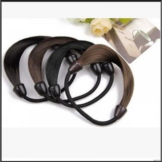 Dây buộc tóc bằng tóc giả