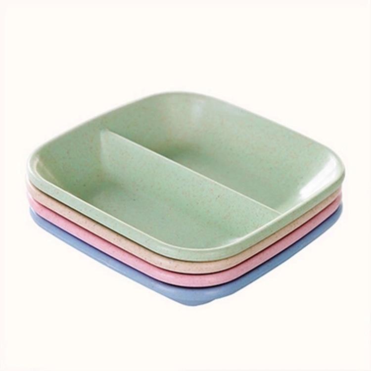 PVN49363 Đĩa đựng gia vị 2 ngăn bằng lúa mạch Giá Rẻ