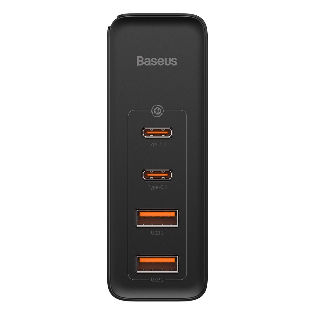 Bộ cốc 4 cổng kèm cáp sạc TypeC to TypeC Baseus GaN2 Pro CCGAN2P 100W PD/ QC3.0/ QC4+/ PPS/ SCP/ FCP/ AFC/ BC1.2 MultiQc