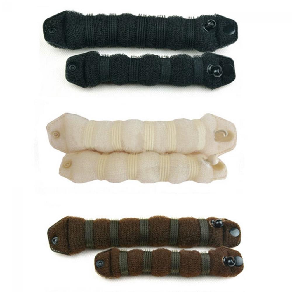 Set 2 dụng cụ tạo kiểu tóc búi bằng sợi nylon xốp tiện lợi