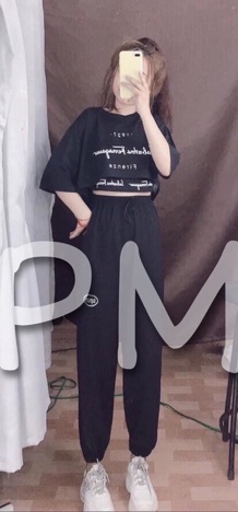 ➿Set Bộ Quần Nỉ Spun + Set Áo Crop☀️
