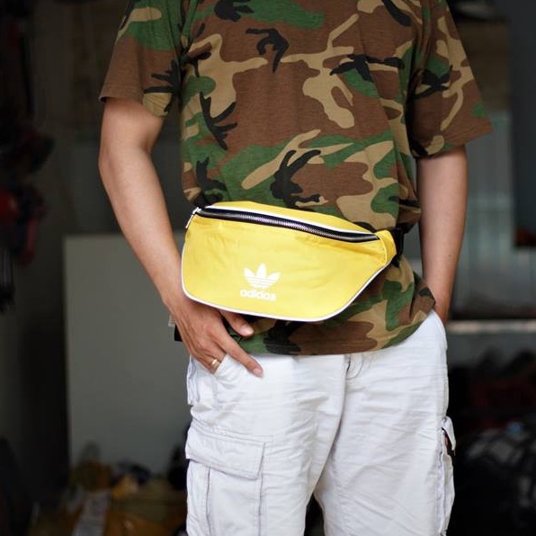 ⚡️(FREESHIP ẢNH THẬT) Túi đeo chéo / Túi bao tử Adidas Adicolor BumBag | Hàng XUẤT DƯ XỊN