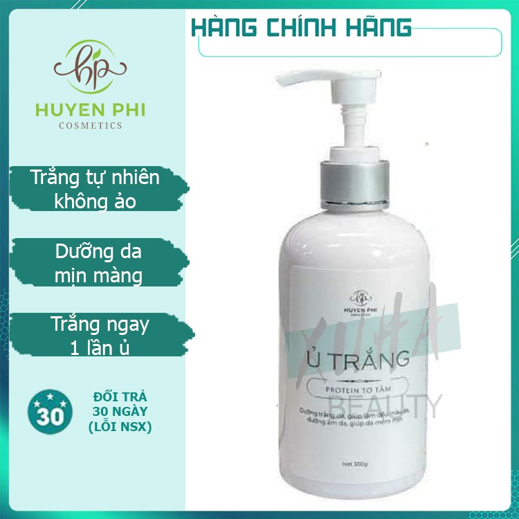 Ủ TRẮNG HUYỀN PHI PROTEIN TƠ TẰM (CHÍNH HÃNG)