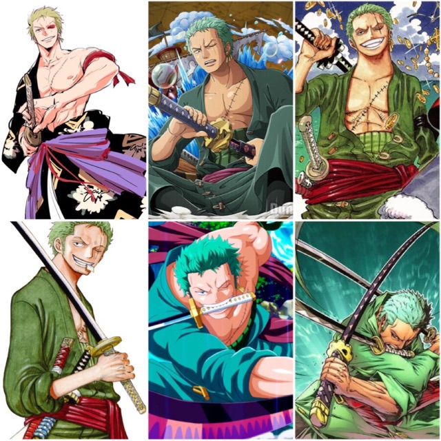5 Poster zozo one piece , tranh dán tường anime one piece zozo khổ a4