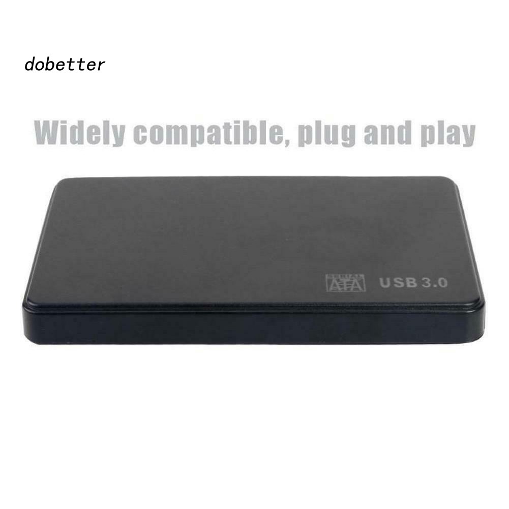 Vỏ ổ cứng ngoài SATA HDD USB 3.0/2.0 5Gbps 2.5inch cho PC