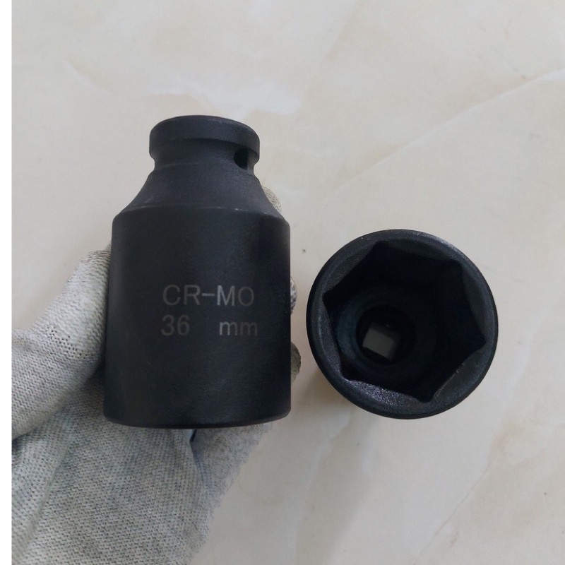 Đầu Khẩu 1/2 Mở Lồng Máy Giặt Và Mở Nồi Xe Ga Size 34,36,38,39,41,46mm. Chân Lỗ 1/2 gắn trực tiếp máy bắn Bulong