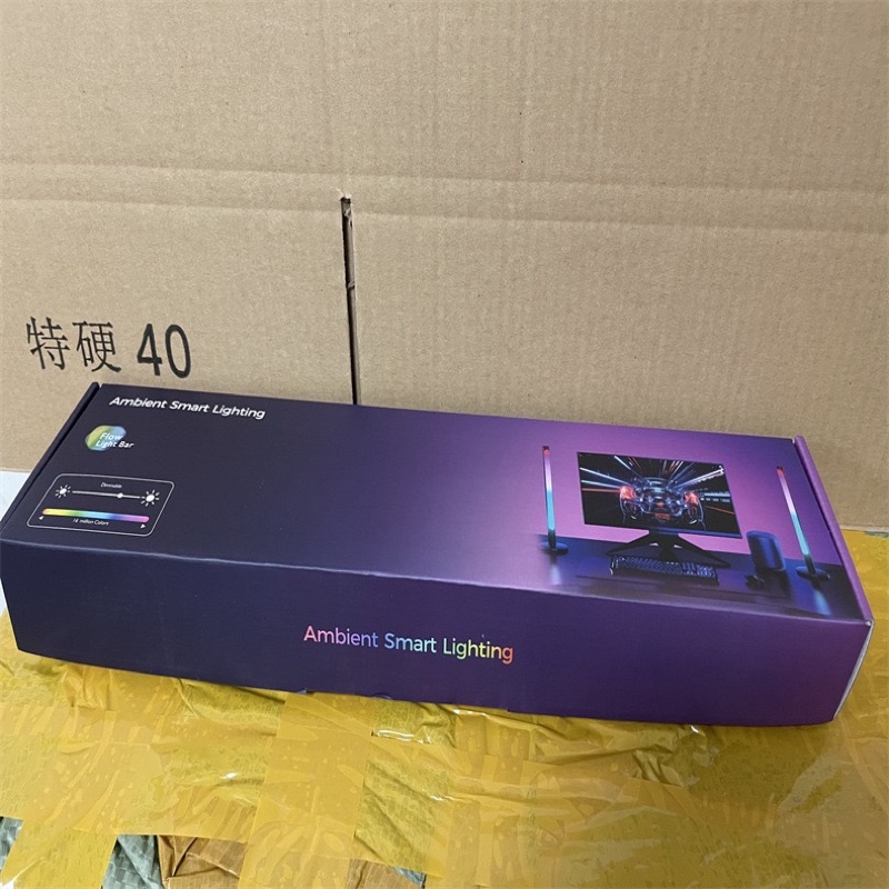 Hai thanh đèn LED RGB Nháy theo nhạc - Điều khiển bằng Smartphone và Remote