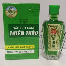 Dầu gió xanh Thiên Thảo 12ml dầu gió Trường Sơn chính hãng