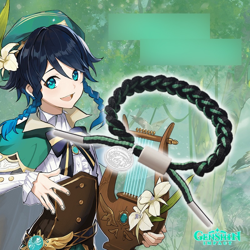 Vòng Đeo Tay Dây Bện Có Thể Điều Chỉnh Được genshin Sugun ayaka zhongli