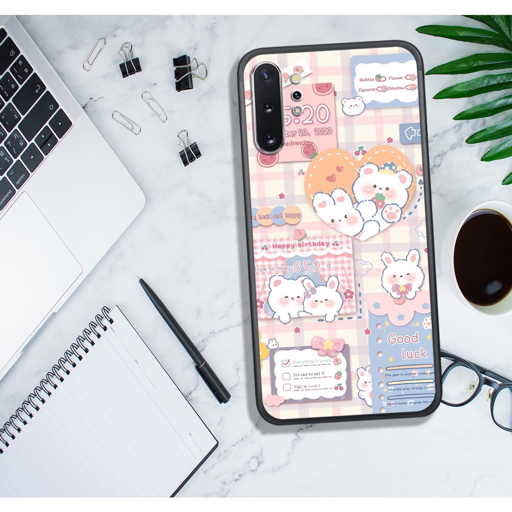 ỐP LƯNG SAMSUNG NOTE 8 - NOTE 9 - NOTE 10 - NOTE 10 PLUS , IN HÌNH GẤU NÂU CHOCOLATE ĐÁNG YÊU.