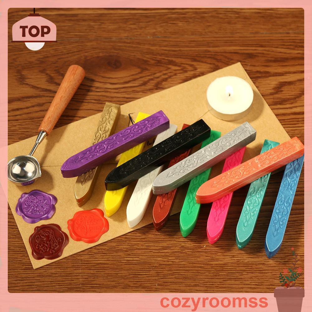 Sáp Ancient Sealing Wax Stick Letter Wedding Invitations Retro Seal Stamps Wick