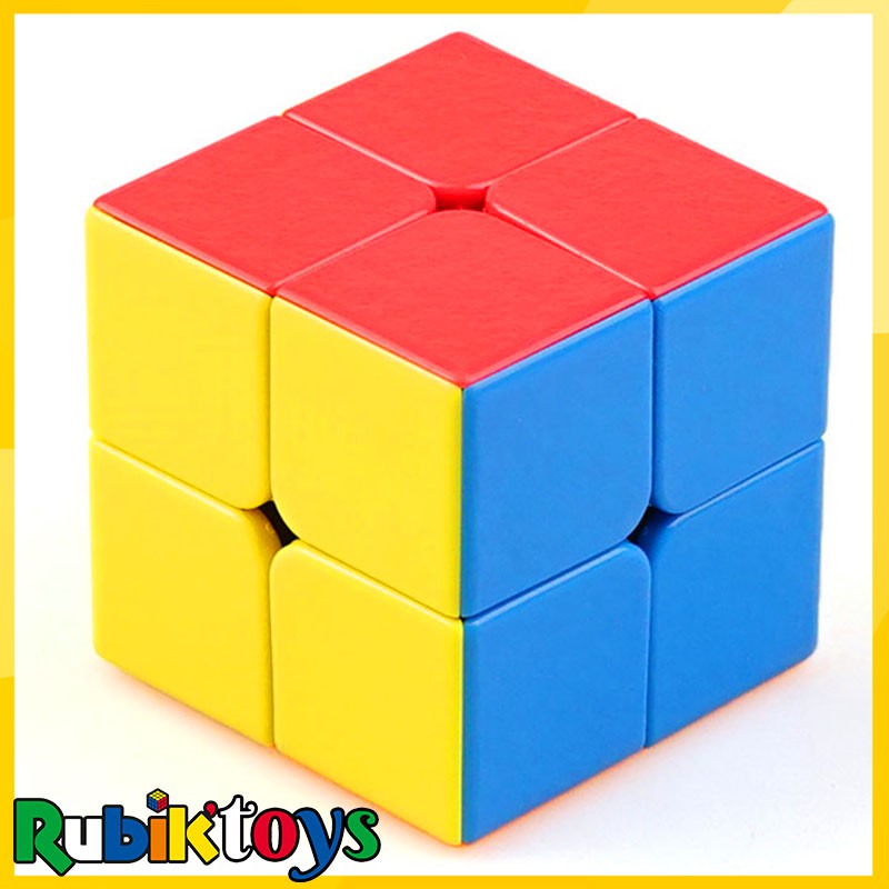Combo Rubik 2x2, 3x3 & Tam Giác Qiyi Cube Bẻ Góc Cực Tốt, Nhanh, Trơn, Mượt 🦋 Rubic Đồ Chơi Thông Minh