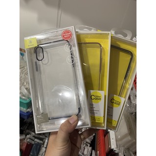 Ốp Baseus lưng trong viền cứng iPhone X