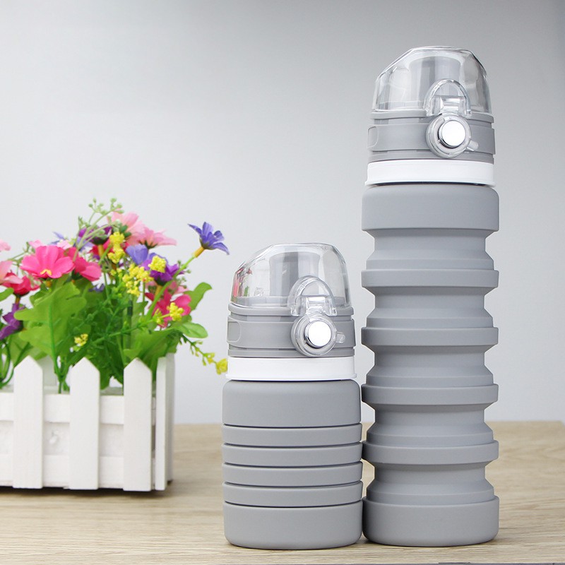 Bình nước gấp gọn thông minh bình nước cao su S2 cho hoạt động thể thao và du lịch
