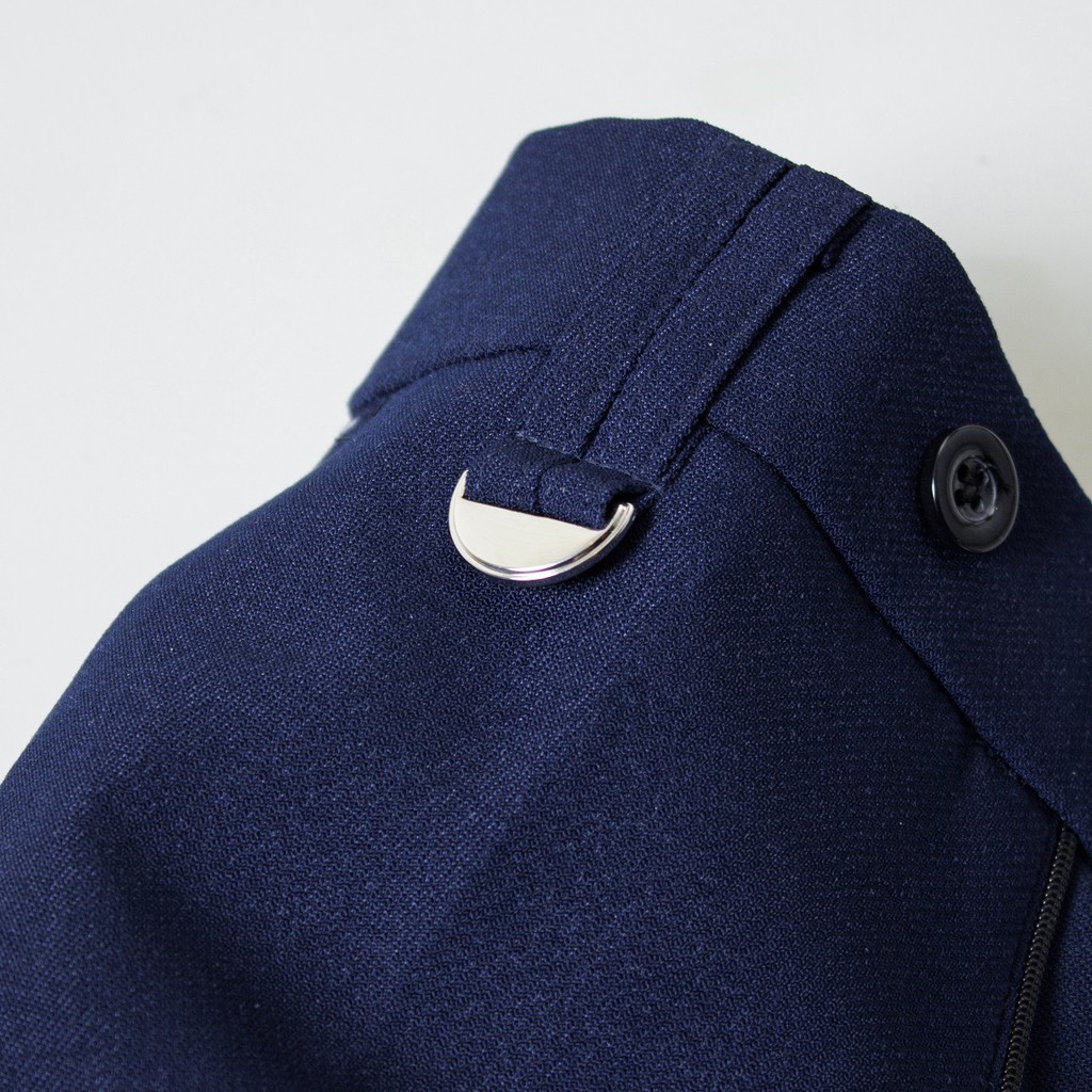 Quần tây nam Galvin form quần âu dáng hàn quốc gắn phụ kiện chất tuyết co giãn nhẹ QAGV12 | BigBuy360 - bigbuy360.vn