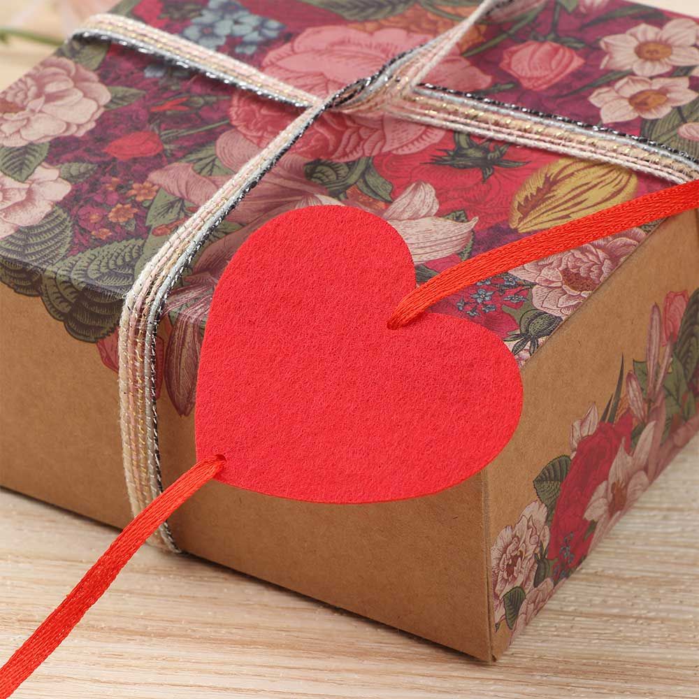 Bộ 16 Trái Tim Đỏ Dùng Trang Trí Tiệc Cưới/Sinh Nhật