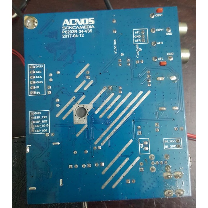 Mạch xử lý đầu Acnos loa kéo KB50U