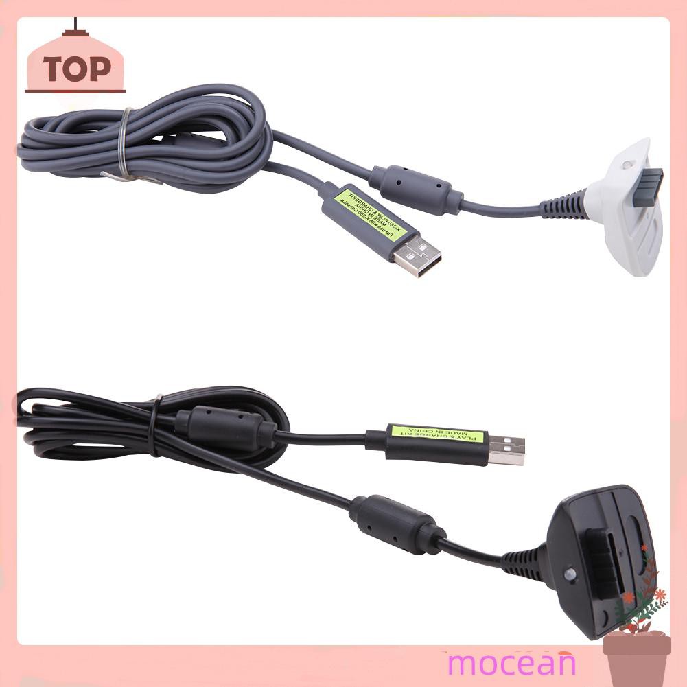 Dây Cáp Sạc Usb 1.8m Cho Tay Cầm Chơi Game Xbox 360