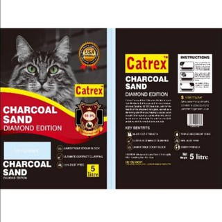 Cát vệ sinh đất sét cho mèo - Charcoal San