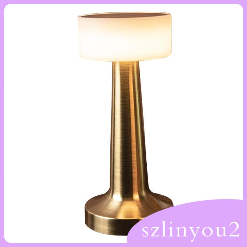 3W Cordless Table Lamp Bedroom Beside LED Night Light USB Charge