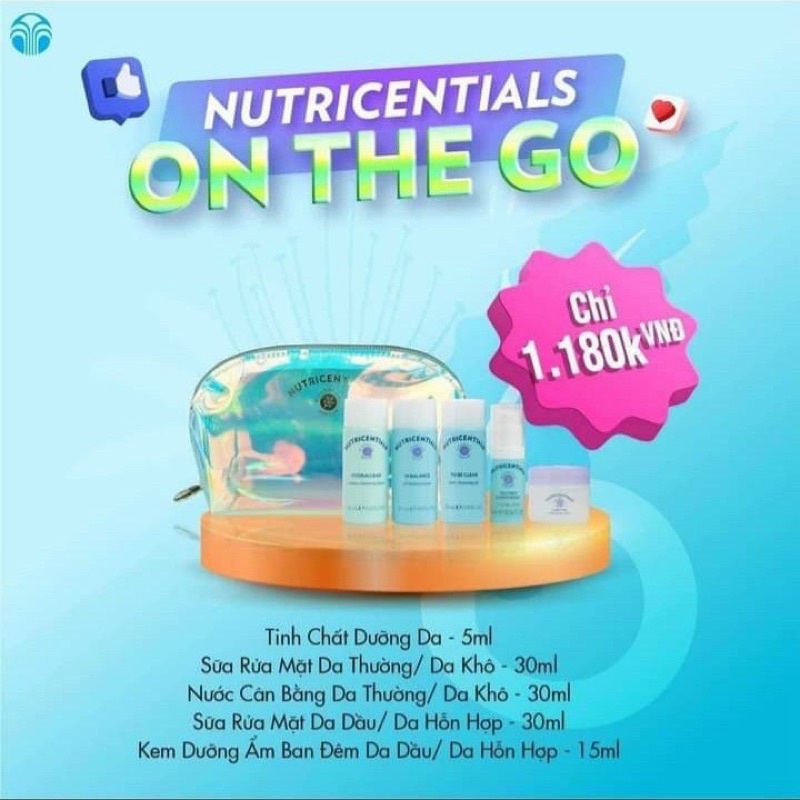 set dưỡng mini nutricentials Nuskin