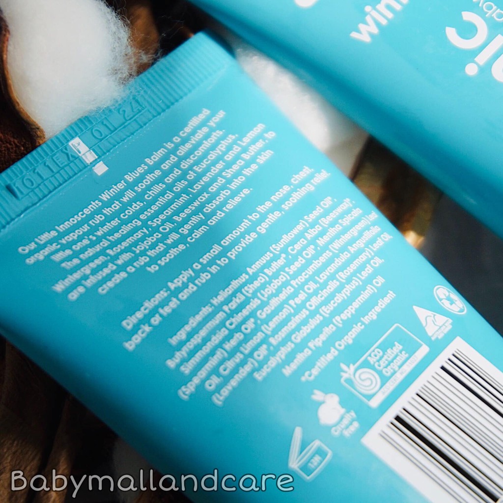 Dầu bôi ấm ngực Winter Blues Balm