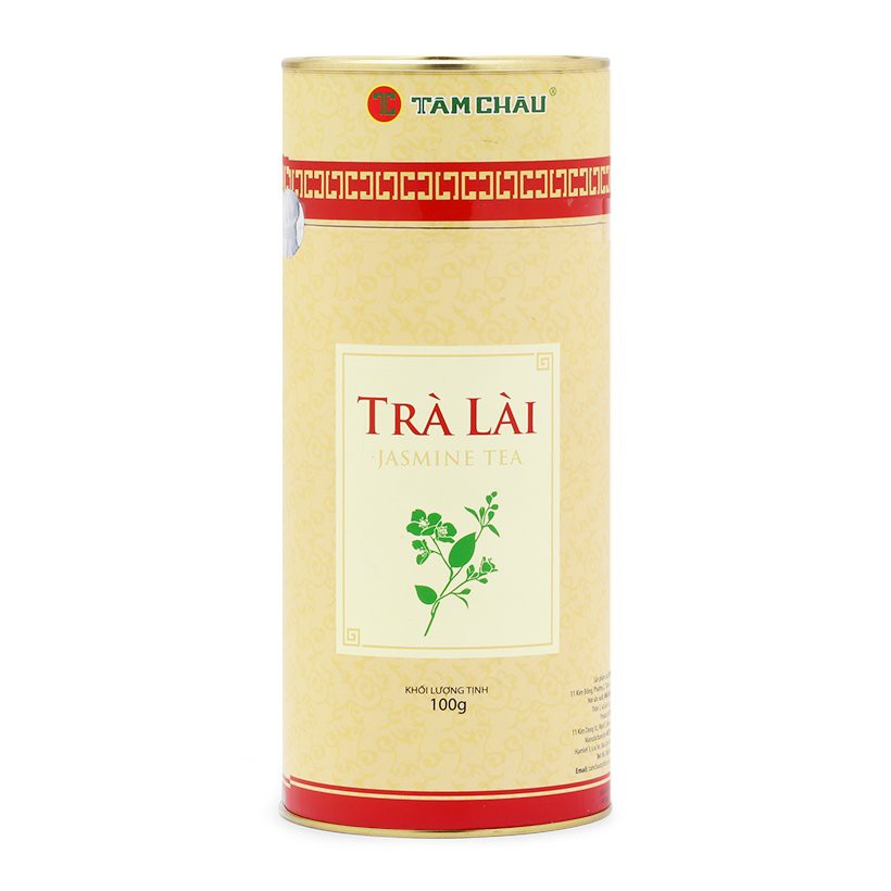 [1 LON] TRÀ LÀI TÂM CHÂU LON GIẤY 100G