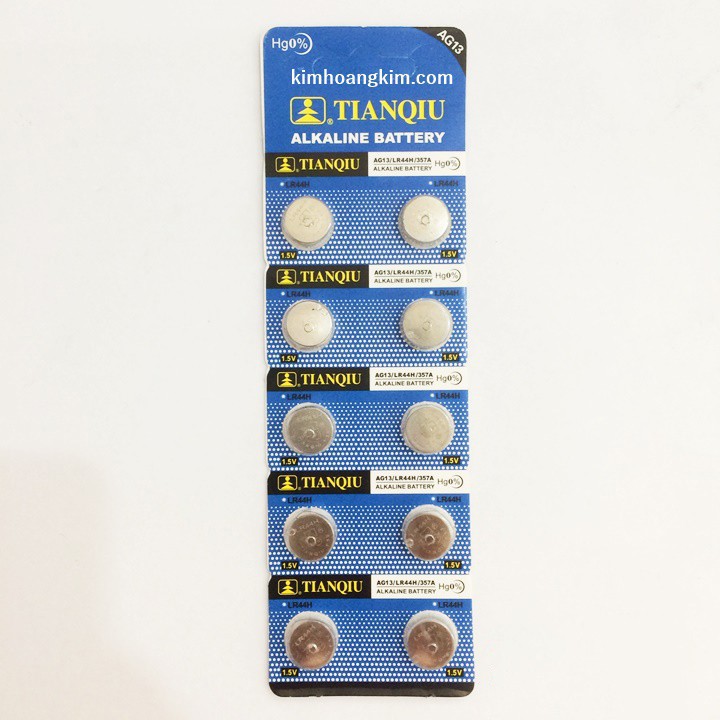 Pin cúc áo AG13?LR44H/357A dùng cho máy trợ thính Alkato VT-113