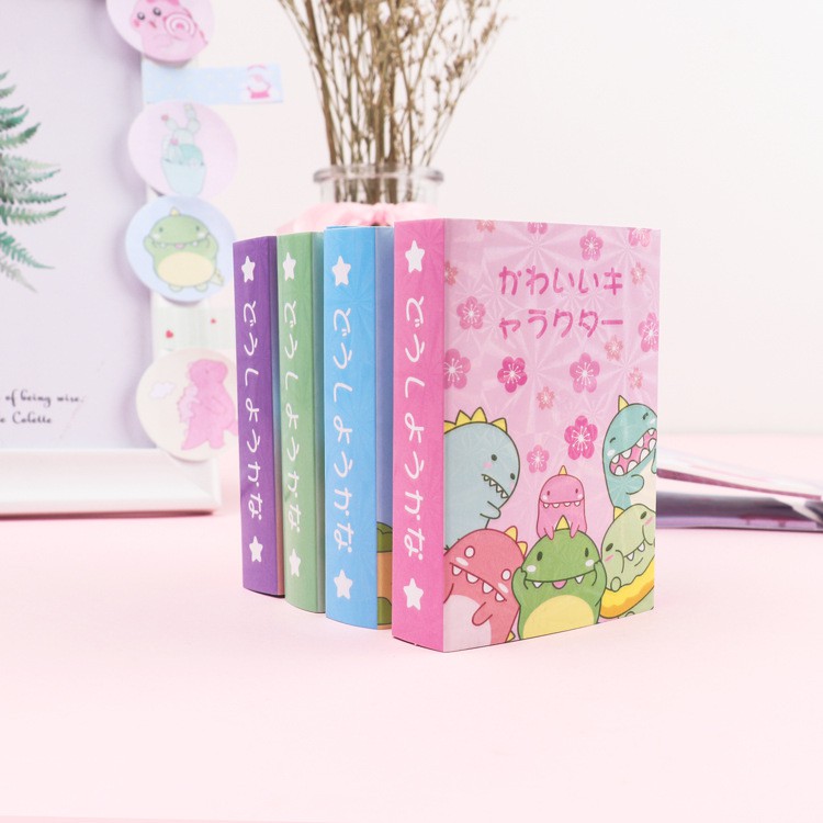 Tập Giấy Ghi Chú 6 In 1 Khủng Long Xinh Xắn