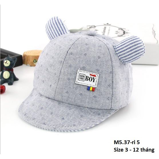 Mũ lưỡi trai chữ Boy