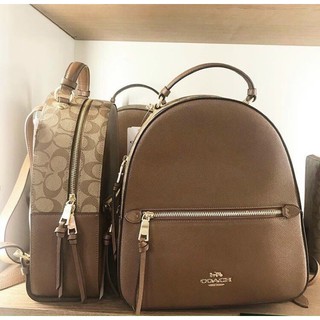 Balo Coach da thật pha canvas xịn xò