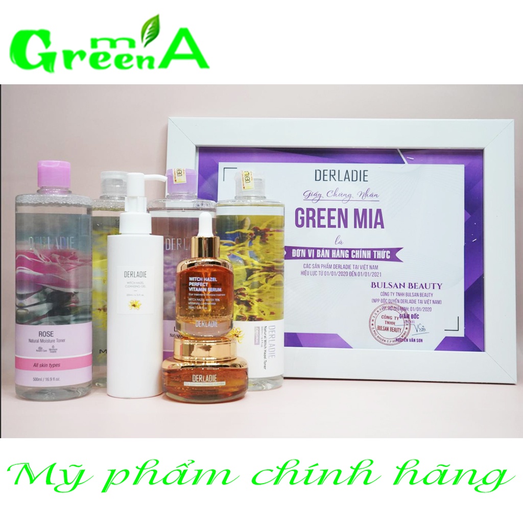 Sữa Rửa Mặt Derladie With Hazel Cleansing Gel 200ml Sạch Sâu Sáng Mịn Nhập Khẩu Chính Hãng | BigBuy360 - bigbuy360.vn