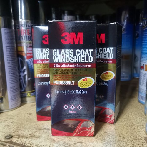 Dung dịch chống bám nước cho kính xe ô tô 3M-GLASS COAT WINDSHIELD