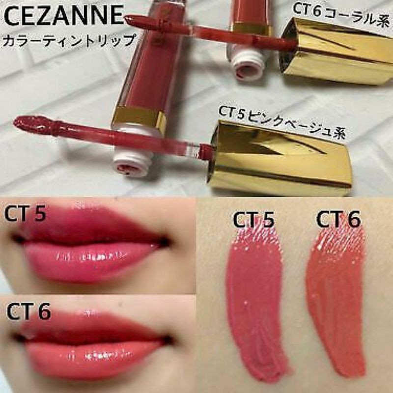 Son kem Cezanne Color Tint Lip 4.1g màu mới hot trend