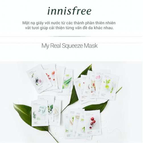 Mặt nạ giấy nuôi dưỡng & phục hồi da từ nhân sâm Hàn Quốc innisfree dưỡng trắng, cấp ẩm, thải độc | BigBuy360 - bigbuy360.vn