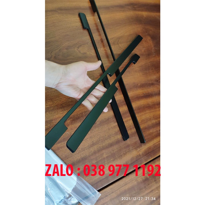 Tay đúc đặc đen kích thước 500mm,600mm,tay nắm Tủ Bếp,Tay Nắm Tủ Áo,tay Nắm Tủ, hợp kim dày dặn phủ sơn tĩnh điện