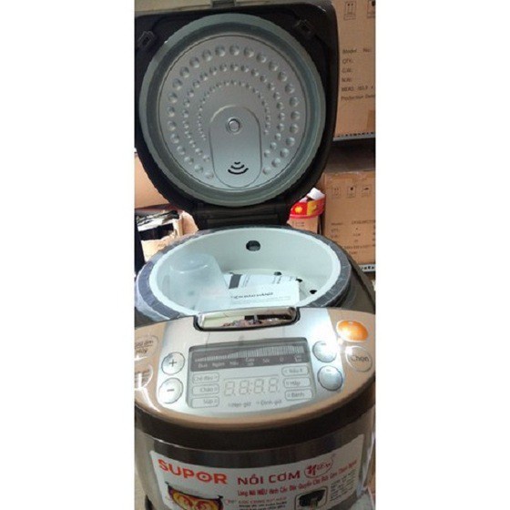 Nồi cơm điện tử Supor CFXB50FC33VN-75 lòng nồi Niêu 1.8L - tặng kèm vỉ hấp