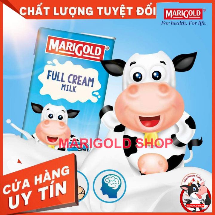 Sữa nguyên kem Marigold thùng 24 hộp 200ml