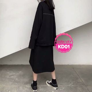 CHÂN VÁY VOAN DÁNG DÀI XẺ TÀ