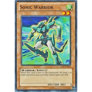 Thẻ bài Yugioh - TCG - Sonic Warrior / LTGY-EN090'