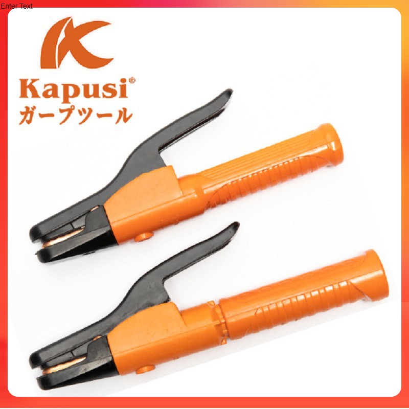 Kềm hàn Nhật Bản Kapusi công suất từ 500A - 1000A - Kìm hàn to chắc tay phù hợp với thợ hàn hồ quang kéo liên tục