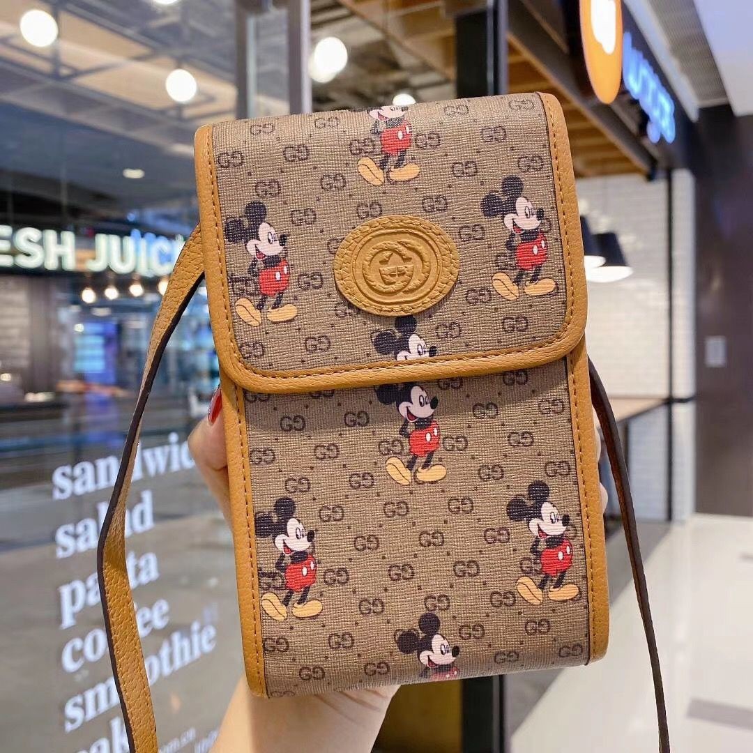 Túi Đeo Chéo Gucci Đựng Điện Thoại Thiết Kế Nhỏ Nhắn Thời Trang