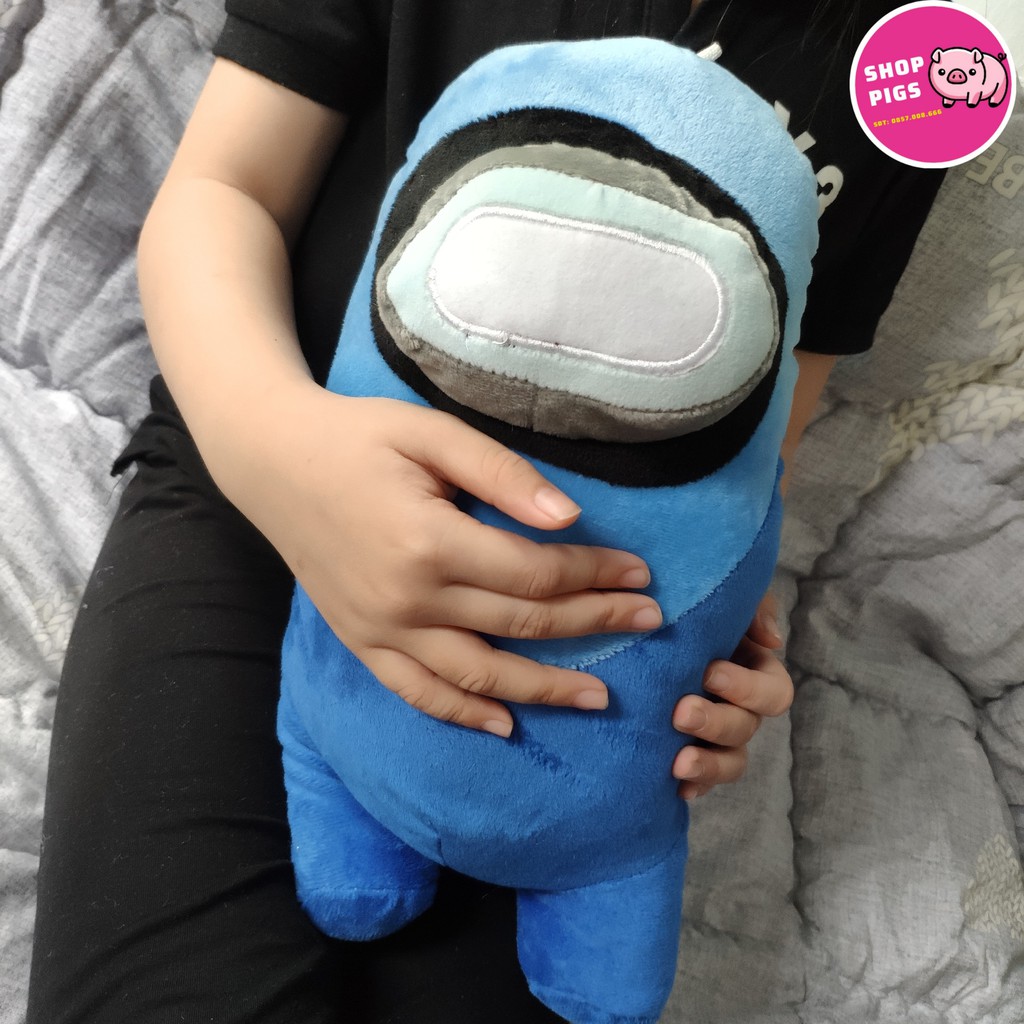 Gấu Bông,Thú Bông Among Us  Chất Nhung Mền Mịn Cao Cấp PIGSSHOP